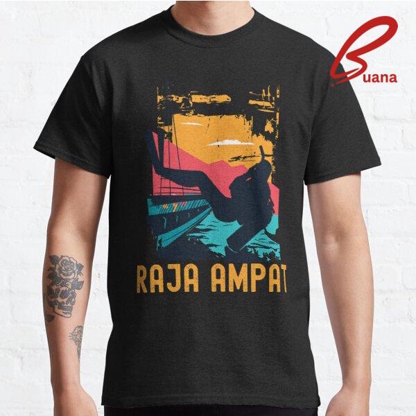 Kaos Baju Pria Wanita Raja Ampat Indonesia Scuba Diving 361