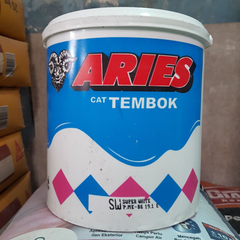 CAT TEMBOK ARIES 1GALON 5KG