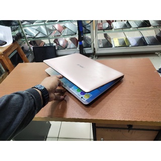 Laptop Asus X441 X441B X441S RAM 4GB HDD 1TB Warna Rose Gold sesuai gambar windows 10 14inch Cocok u