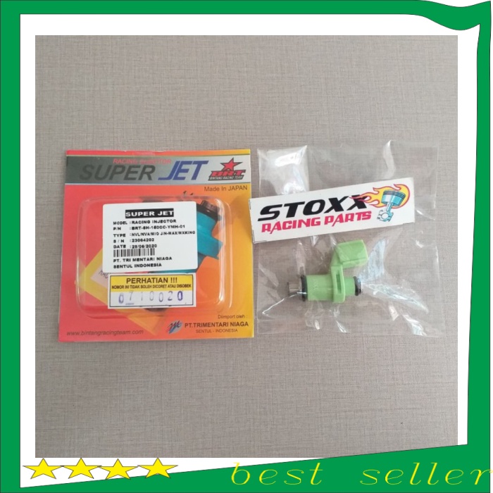 INJECTOR BRT 150 cc NEW VIXION MIO J MX KING R15 NMAX 8 HOLE injektor