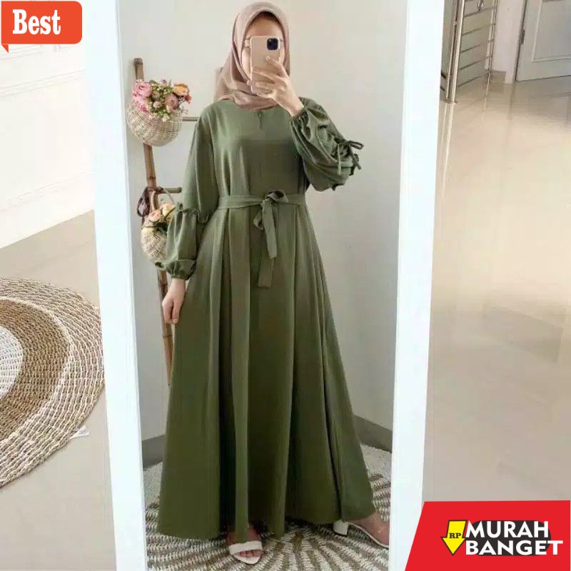 model dress terbaru 2022 AESPA MAXI DRESS/PAKAIAN WANITA/DRESS