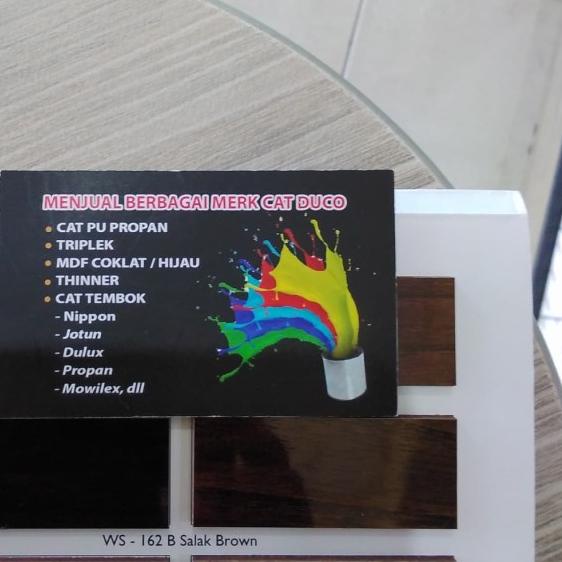 wood stain Salak brown