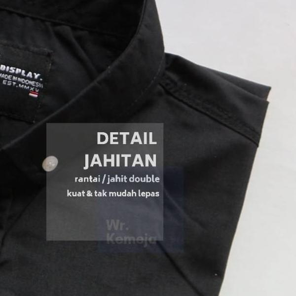 KEMEJA PRIA KEMEJA PRIA JUMBO KEMEJA POLOS KEMEJA POLOS PENDEK PRIA - Putih, XXXL