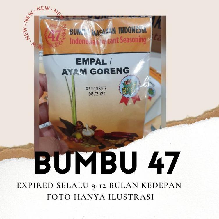 

⇹ BUMBU 47 MALANG BUMBU INSTANT - EMPAL AYAM GORENG び