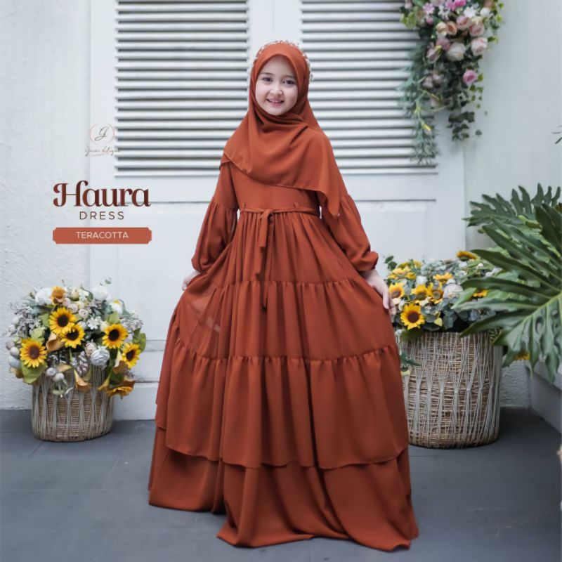 TERLARIS GAMIS ANAK PLUS HIJAB 7-12 TAHUN/ZAHRA KIDS/PAKAIAN MUSLIM ANAK PEREMPUAN/GAMIS NAISYA S M L/PAKAIAN MUSLIM ANAK PEREMPUAN/FAR MOSLEMSTORE