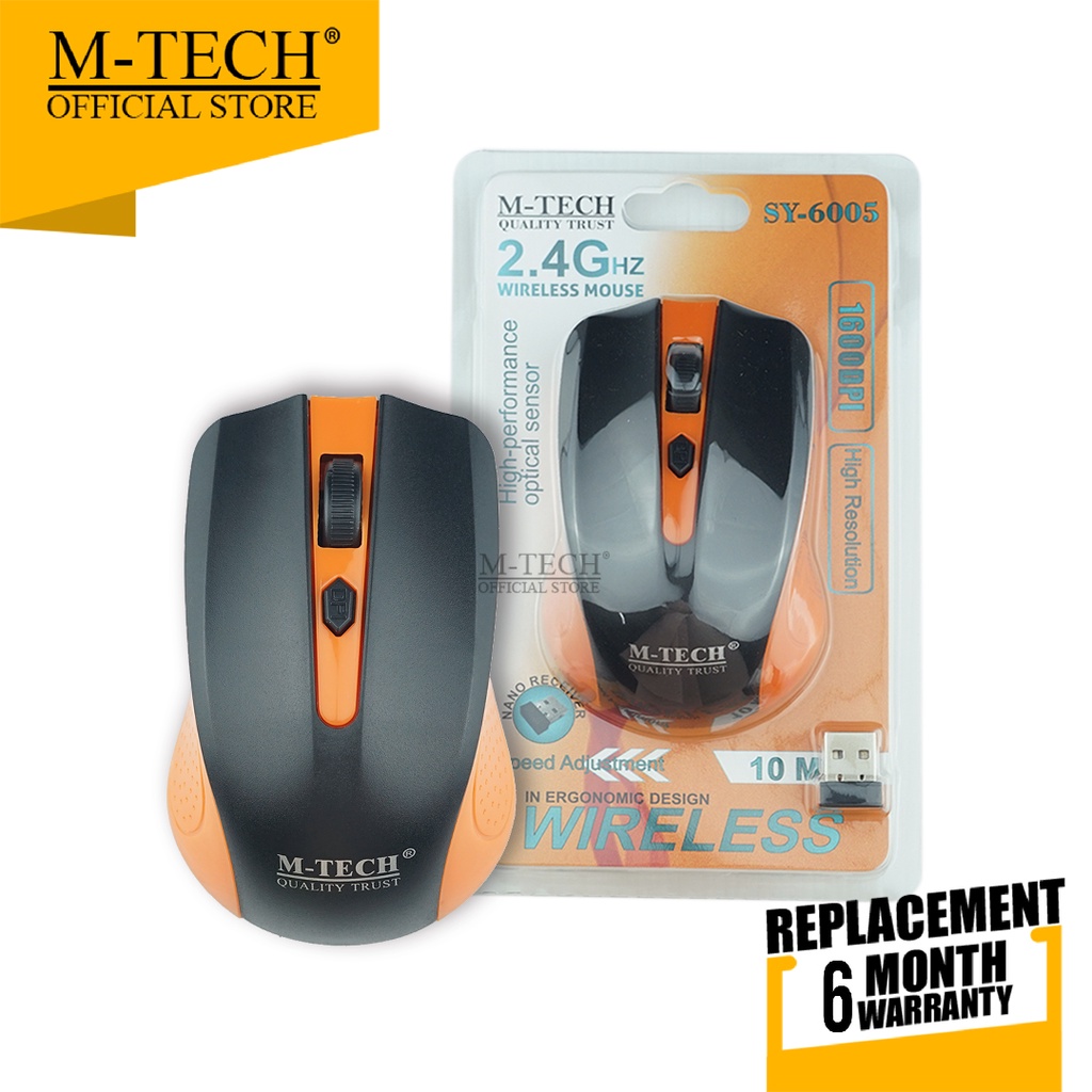 Mouse Wireless Original Mtech 6005