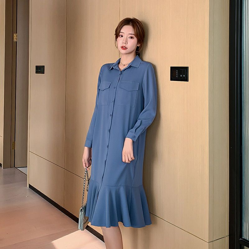 BAJU IMPORT BLUE DRESS