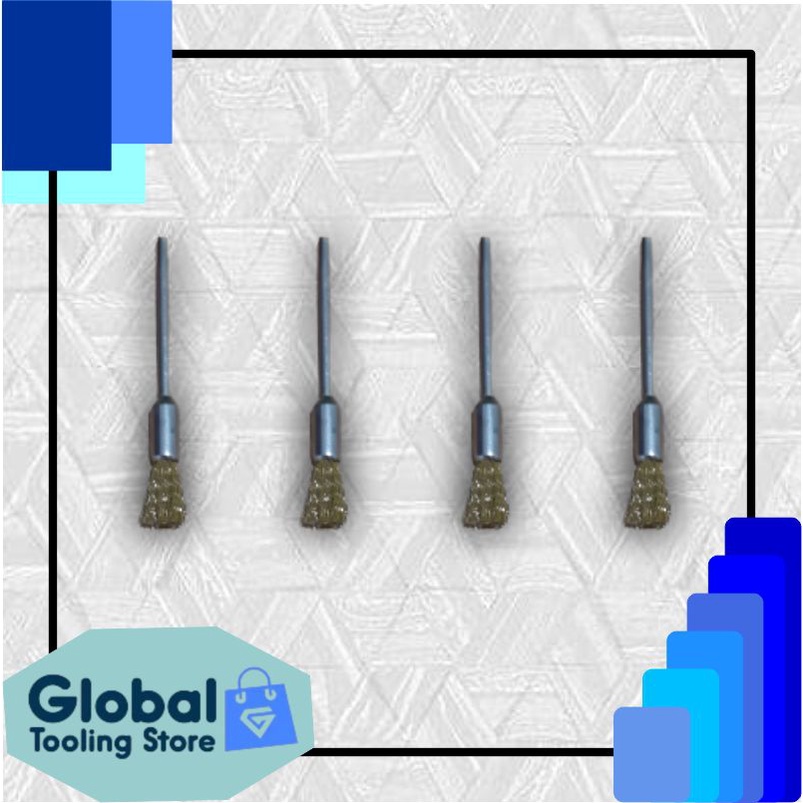 Mata Bor Sikat Kawat / Mata Tuner Sikat / Mini Drill Sikat Sapu