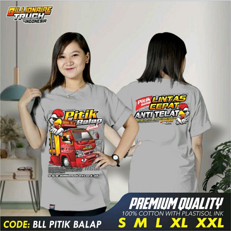 Baju Truck Pitik Balap Gank Billionaire Truck Indonesia