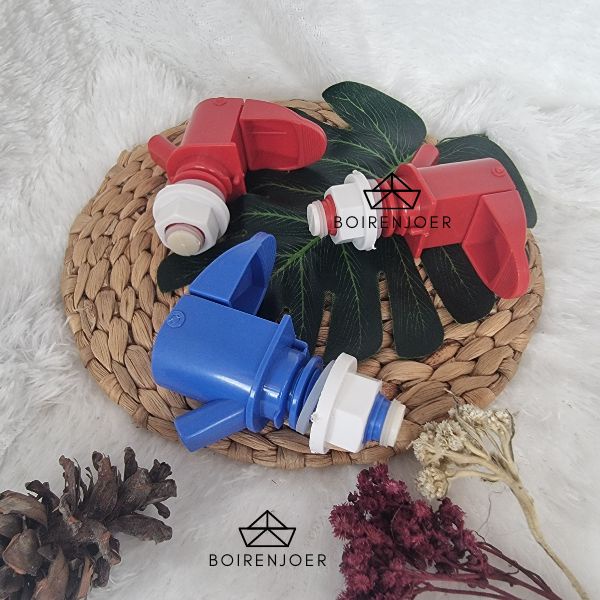 KRAN AIR MINUM GALON KERAN AIR GUCI TEKAN BIRU MERAH / Kran Air Minum ABS/ Kran Lion Star/ Kran Air 