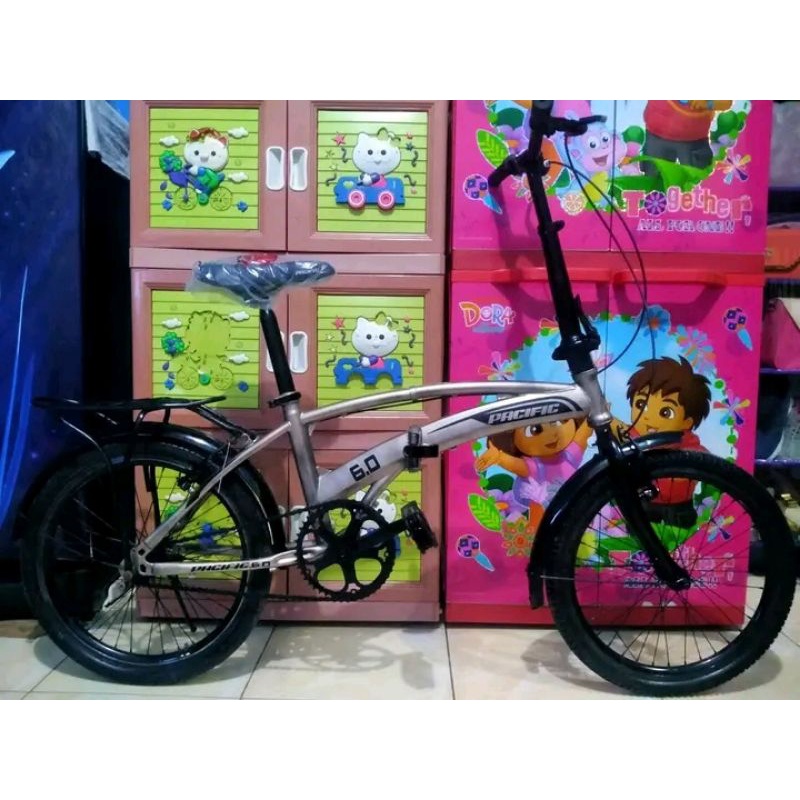 SEPEDA LIPAT 20" SINGLE SPEED BEKAS KUALITAS TERBAIK