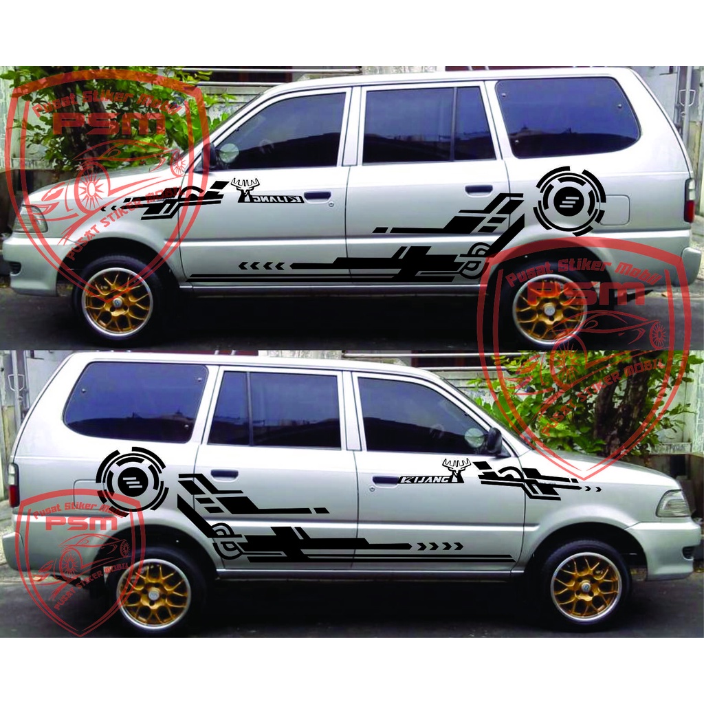 Jual New Cutting Sticker Stiker Mobil List Stripe Kijang Grand Kijang