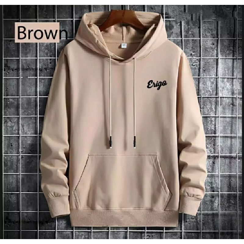 ERIGO - SWEATER HOODIE PRIA BRAND QUALITY PREMIUM FLEECE TEBAL SWEATER WANITA SWEATER PRIA HOODIE WA