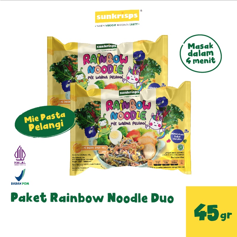 

Paket Rainbow Noodle Duo | Mie Pelangi by Sunkrisps
