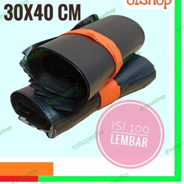 

30x40 cm Plastik polymailer,kantong plastik packing olshop+lem isi 100
