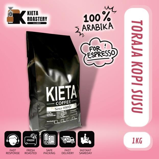 

BISA COD Biji Kopi Arabika Toraja Sapan untuk Kopi Susu / Espresso Blend 1kg /KOPI RUBE/KOPI