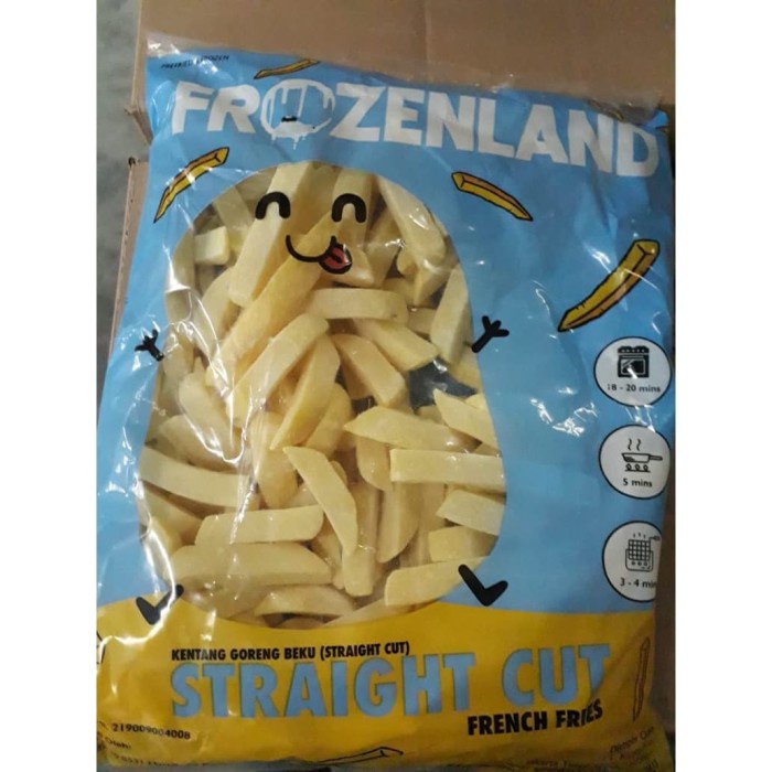 

FROZENLAND FRENCH FRIES KENTANG STRAIGHT CUT