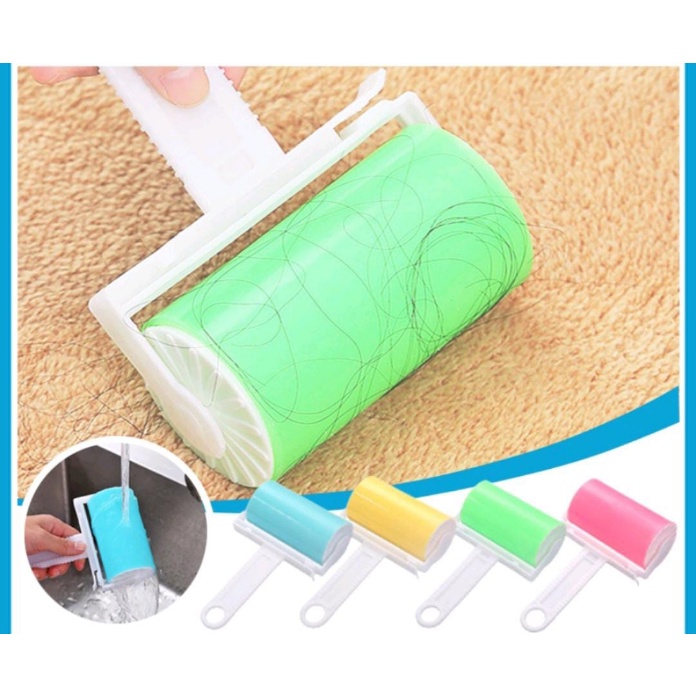 Sticky Lint Brush Roller - Alat Pembersih Debu Kotoran dan Bulu / Sikat Pengangkat