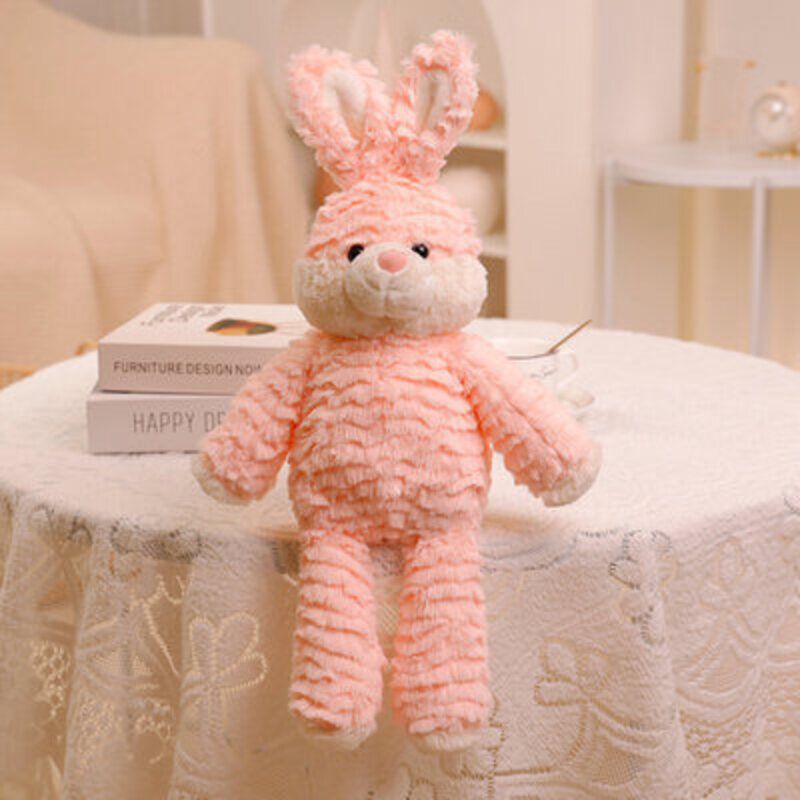 Mainan Plush Rabbit- Bahan Plush Timbul Dijahit Tangan Cocok Untuk Hadiah Anak