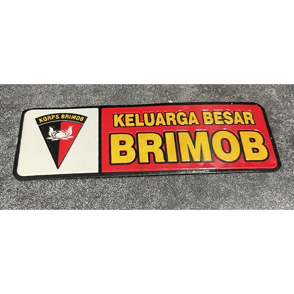 Sticker Keluarga Besar Brimob (Pjg) - Stiker Brimob - Sticker Mobil