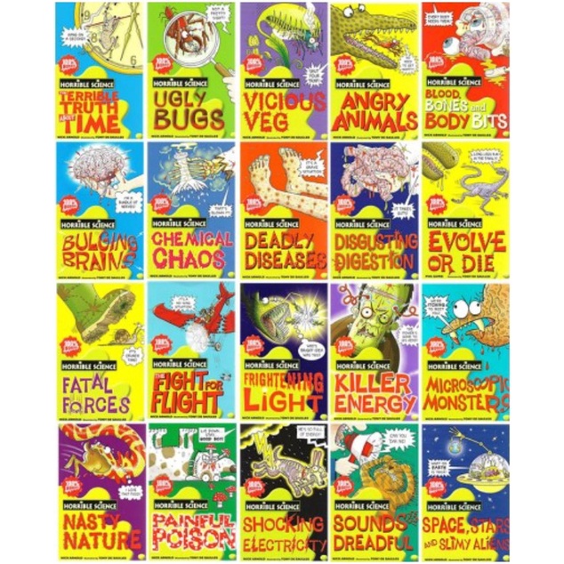 English Horrible Science body blood animals import book