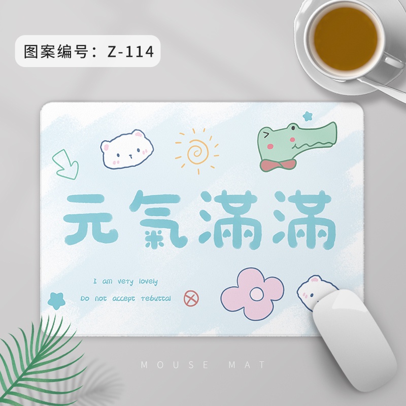 Mouse Pad Ukuran Kecil Desain Simple Untuk Kantor