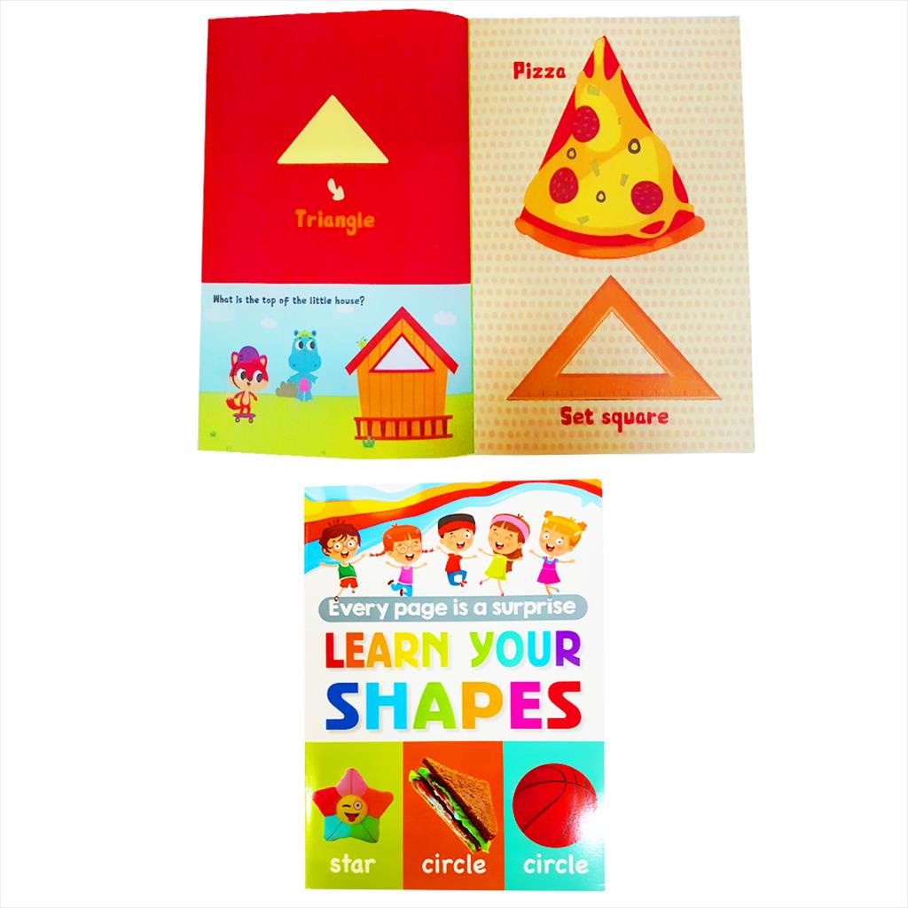 Buku Belajar Anak Bahasa Inggris Mengenal Bentuk Dan Warna