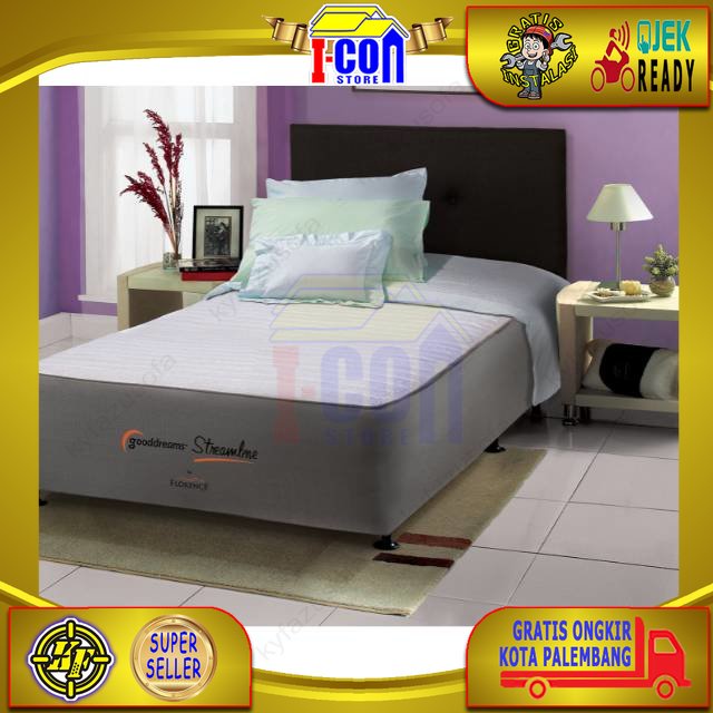 Springbed Florence Gooddreams Streamline Palembang Matrass Kasur boxspring Ranjang tempat tidur