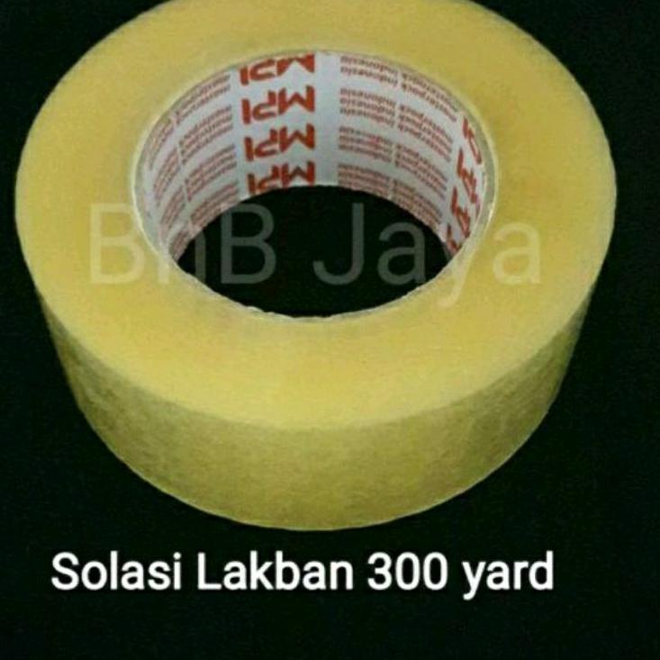 

゜ Lakban Isolasi 2" Pajero/MPI Lebar: 5cm/50mm uk. 72 Yard / 300 yard Plakban - Per Pcs ⇶