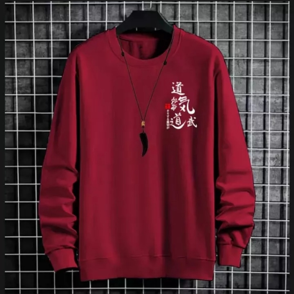 Sweater Crewneck pria/wanita GOOD termurah /bahan fleece lembut dan tebal Suwiter Sewiter Sweter Swater Suiter Switer Switter Jaket Distro Keren Terbaru Kekinian Remaja Dewasa Anime Korea-motif 9