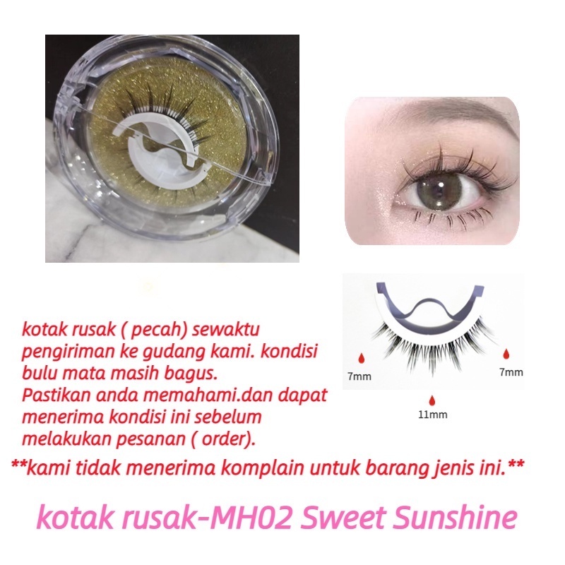 Bulu Mata Palsu Tanpa Lem Bulu Mata Magnet Natural False Eyelashes Bulu Mata Eyelash Extension Tidak Perlu Lem Eyelash Extension Bulu Mata Eyelash Curler Make Over Eyelash Magnet Magnetik Eyelash Magnetic Eyeliner Bulu Mata Palsu Magnetik