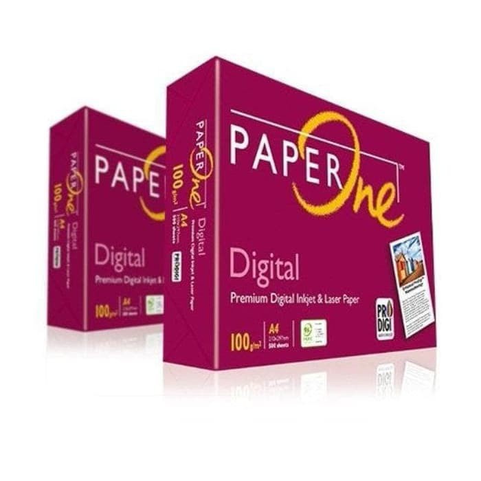 

KERTAS HVS PAPER ONE 100GR A4 / KERTAS FOTOCOPY