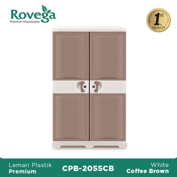 

Rovega Kabinet / Lemari Plastik Rovega CPB 2055 Coffe stock ready