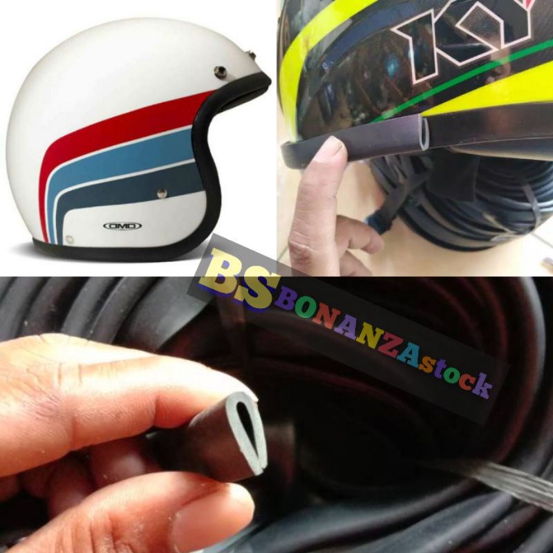 Jual karet list helm universal Shopee Indonesia