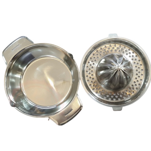 [BISA COD] PROMO Perasan Jeruk Stainless Tebal Awet Tahan Karat Berkualitas Press Jeruk Press Lemon Pemeras Jeruk Alat Peras Press Jus Penyaring Murah
