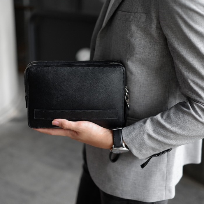 Clutch Pria Travor Messenger Men Clutch (Model Coach)