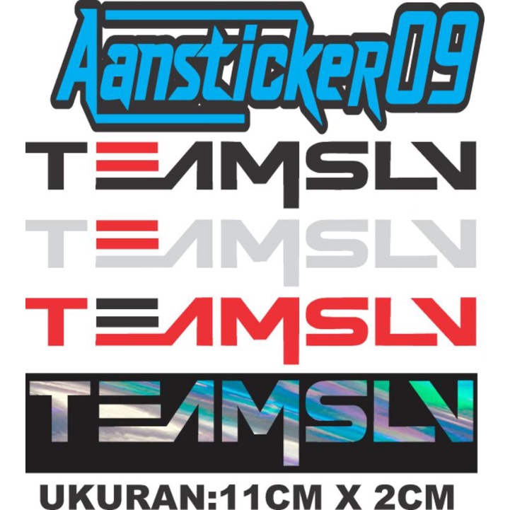 

stiker teamslv stiker lagi virall stiker cutting