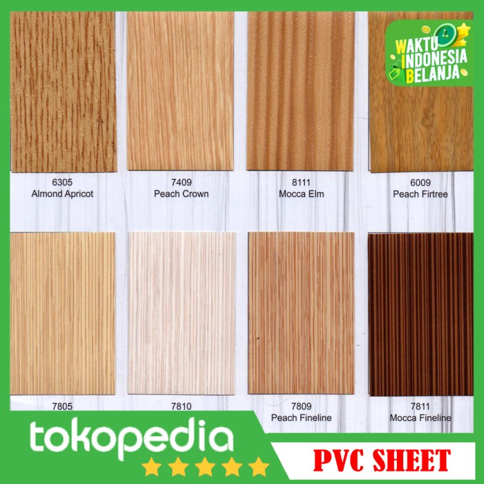 [Ready] Bigsale Promo  Dekosit Decosheet Takosit Pvcsheet Winston Serat Kayu S4V4F7