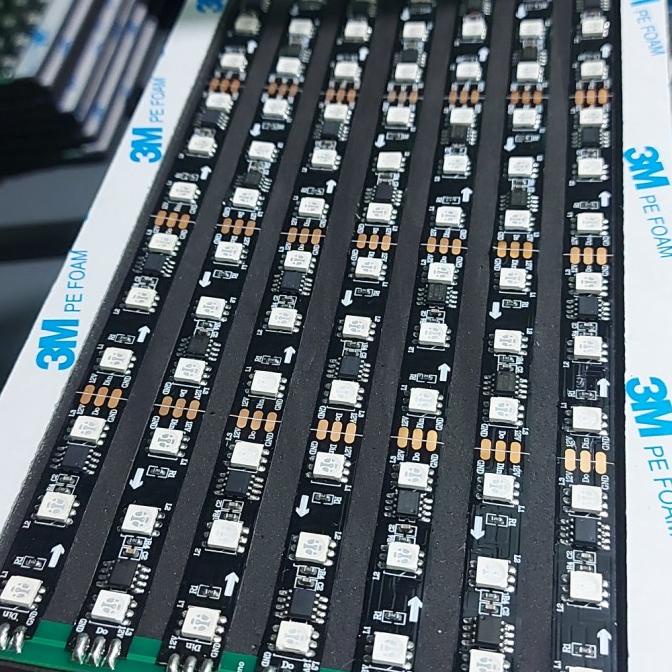 strobo running text 7 baris wifi versi 4