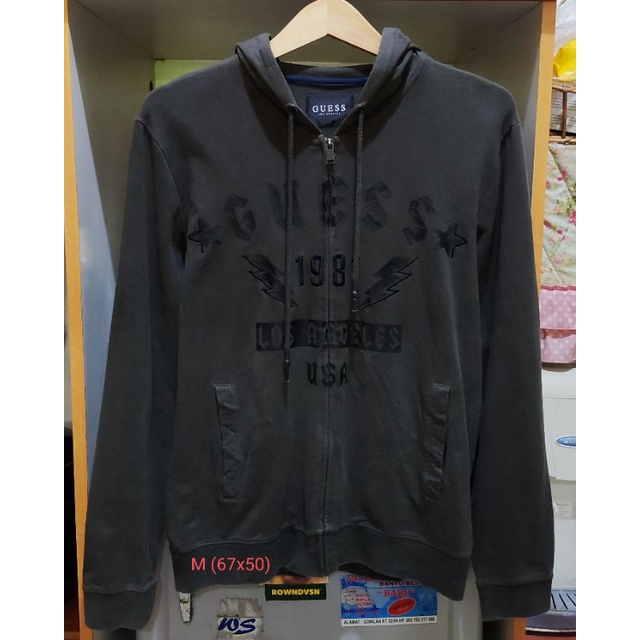 ZIP HOODIE GUESS