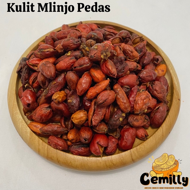 

[CEMILLY] 1Kg/500gr Keripik Kulit Mlinjo Pedas Cemilan Melinjo Pedas Manis Snack Kiloan
