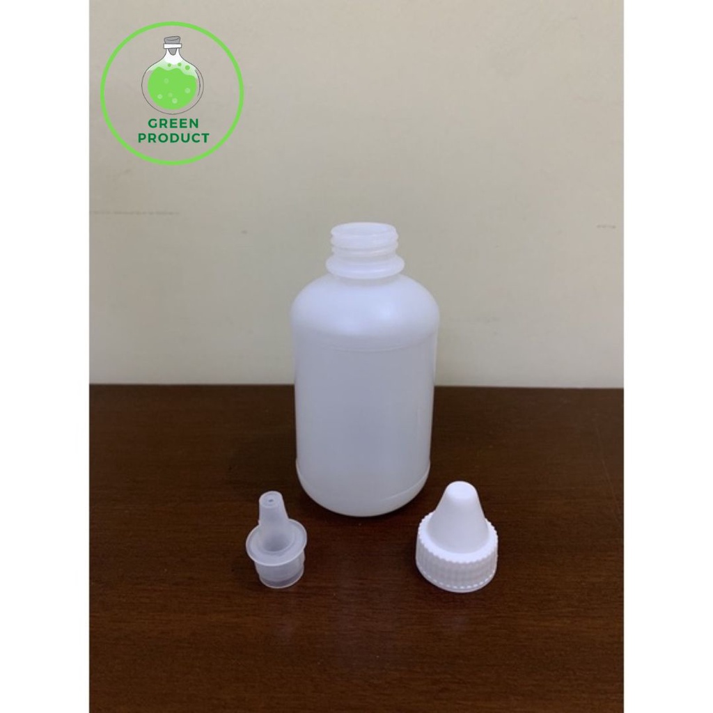BOTOL TETES HDPE 100 ML - TRANSPARANT