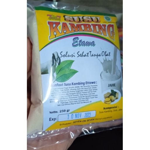 

Susu Kambing Etawa aneka rasa, 250gram/¼kg