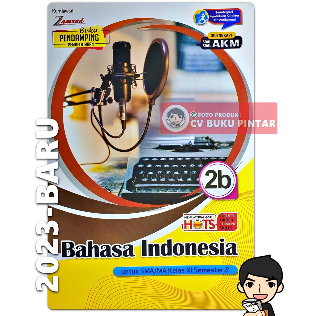 LKS BAHASA INDONESIA SMA/ MA KELAS XI 11 SEMESTER 2 K13 | Zamrud