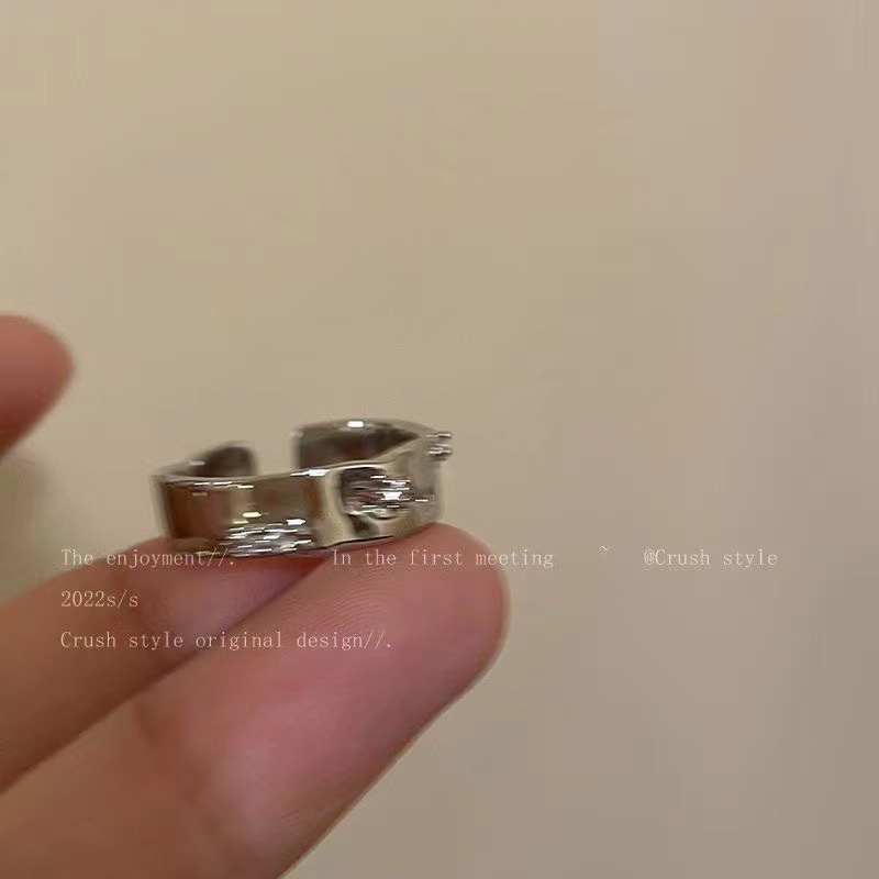 Cincin Berlian Imitasi Bahan Alloy Untuk Wanita