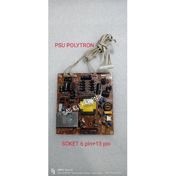 PSU POWER SUPLAY REGULATOR TV LED POLYTRON 32 INCH PLD-32T700 PLD32T700
