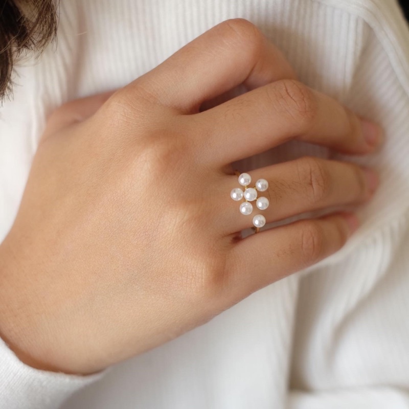 Ark.co - Aimee pearl ring