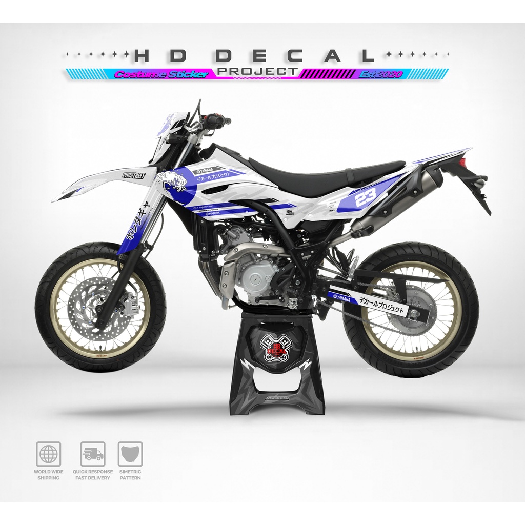 decal wr 155r | yamaha wr 155r | supermoto wr | FULL BODY | DECAL MURAH DECAL CUSTOM