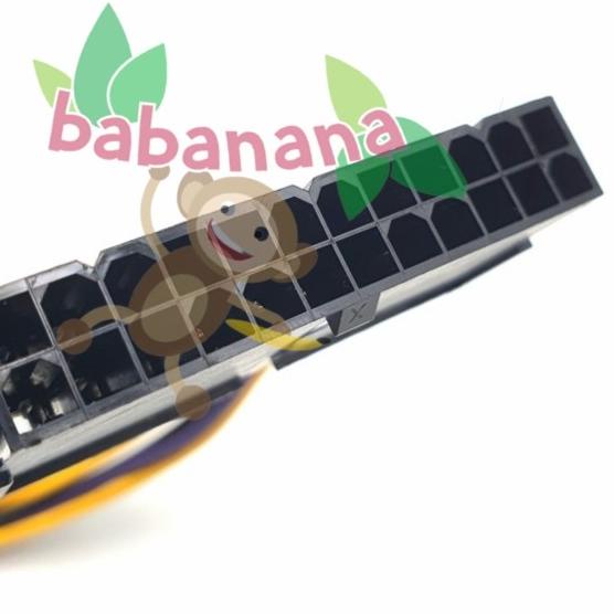 Kabel power konverter 24 pin to 8 pin for dell optiplex motherboard