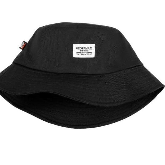 Geoff Max Official - Buckethat Clodio Black | Bucket Hat | Topi Pria